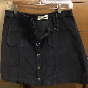 Urban Outfitter Blue Mini Skirt